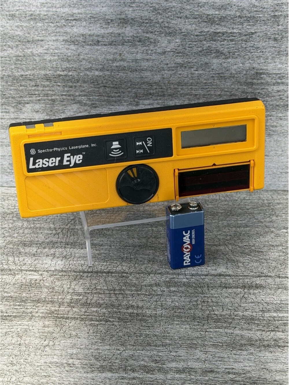 Spectra-Physics Laserplane Model 1175 Laser Eye Receiver Tool USA Fine/Coarse